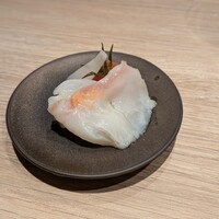 金山成吉思汗 - 前菜　白身魚とトマト