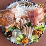 漁師の店sun&sea - オウモンハタのおつくり