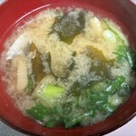 洋食の店 南海 - 味噌汁