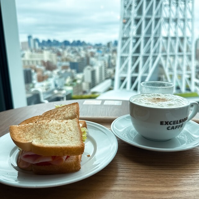 エクセルシオールカフェ 東京スカイツリーイーストタワー店 - 押上