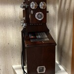 水明館 - 古いかな？押しボタン電話でした(⌒▽⌒)