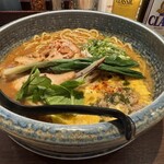 ラーメン札幌一粒庵 - 元気の出るみそラーメンDX1500円
