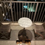 水明館 - テラスには、、、