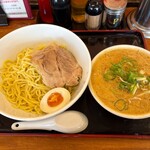 北海とんこつ らーめん純輝 - みそつけ麺　1000円税込