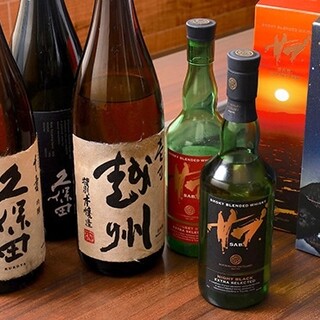 こだわりのハイボールと日本酒◆お肉と相性抜群のドリンク