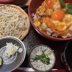 博多水たき さ和鳥 八丁堀 - 手打ちそばセット　＋300円