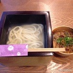 うどん茶屋 志道 - 2014.9.7(日)17時かまかけ380円4点　カスうどん880円2点 ワクワクさせる仕掛けが多々（*^_^*）