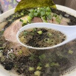 ぶたまるき - スープの一口目。感動ものでした！