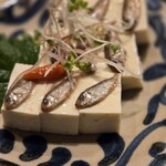 きんぱぎんぱ - スクガラス豆腐