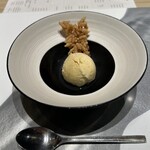 すし 零 - ほうじ茶アイス