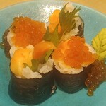 すし酒場 握わい - トロサーモン巻き