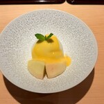 西麻布 万葉 - ジャスミンアイス　レモンカード　白桃