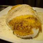 Vin樹亭 - メレンゲを使用したふわふわオムレツ、チーズソースが絶妙