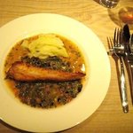 カラペティ・バトゥバ - ・ブルターニュ産 エイのムニエル　オリーブケッパーソース