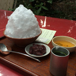さるや - 氷室の氷 抹茶小豆