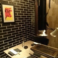 うしごろバンビーナ 恵比寿本店 - 「ご準備が出来ました～」と通していただいたのは、
                なんと隠し部屋っぽい個室(笑)