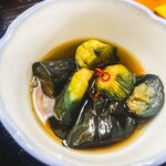 麺紡 - 茄子の揚げ浸し