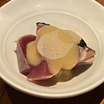 しおて - お通し（カツオのぬた）