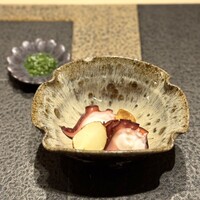 あま木 - ・日間賀島産 タコと揚げじゃがいも、青海苔塩