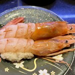 回し寿司 活 活美登利 - 赤海老