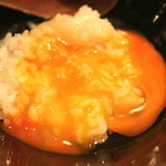 鳥しき - 濃厚なたまご掛けごはん(2014.09)