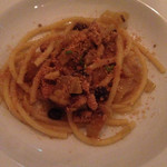 ファソラ - サンマのシチリア風ブッカティーニ