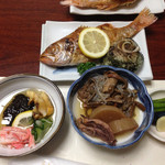 みやこや - のどぐろに多数おかず。
                                