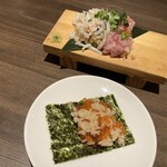 Tokyo Rice Wine たまプラーザ店 - 食べ方あってるのかな、、、