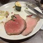 シュラスコ＆ビアレストラン ALEGRIA kyobashi - ビーフとポーク