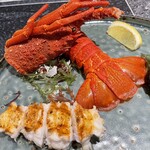 308514981 - 伊勢海老の鉄板焼き