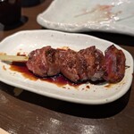 炭火料理　炭心 - レバーをタレで食べたくて、おかわり！たれ焼きもいい＼(^o^)／