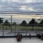 鉄板焼き 大地 - 席からの見える風景