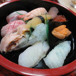 松ずし - 料理写真:【特上にぎり】アップ♪
