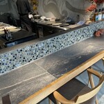 鉄板焼き 大地 - カウンター席