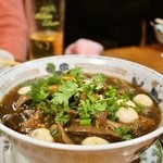 いなかむら - 2014.9 クイチャップ（豚モツと米麺のスープ）