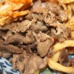 あんめうどん - さくら肉アップ！美味しいです。