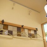 オリエンタルビストロ 桃の実 - ハンガーフックも、かわゆい。