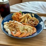 Rainbow Cafe - 料理写真:ガーリックシュリンプ⋆*