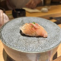 五反田鮨 SUSHI TOKYO 81 - 鯵の塩握り