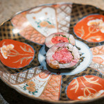 裏篠田 - 唐津Q鯖と赤身の巻物