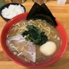 剛力ダルマ家 - ラーメンに味玉  ライス無料で¥1100