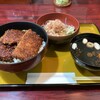 越前生そば ながと - カツ丼(ソースカツ丼、おろしそば、お吸いもの付き)