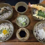 三芳屋 - 妻の選んだ｢小割そば｣。