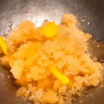 レストラン リューズ - メロンのシャーベット