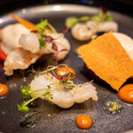 レストラン リューズ - 水タコとエビ