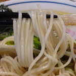 きく屋 - ストレート細めん！これがまた美味い