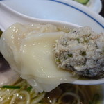 きく屋 - ワンタンと肉団子