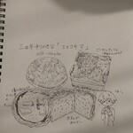 パティシエ エス コヤマ - 購入品のイラスト