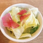 レストラン本陣 - セットのサラダ