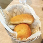 レストラン本陣 - セットのパン